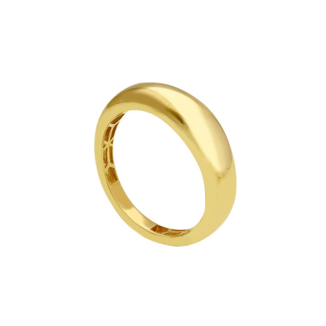 Anello fascia in oro giallo 375/°°°