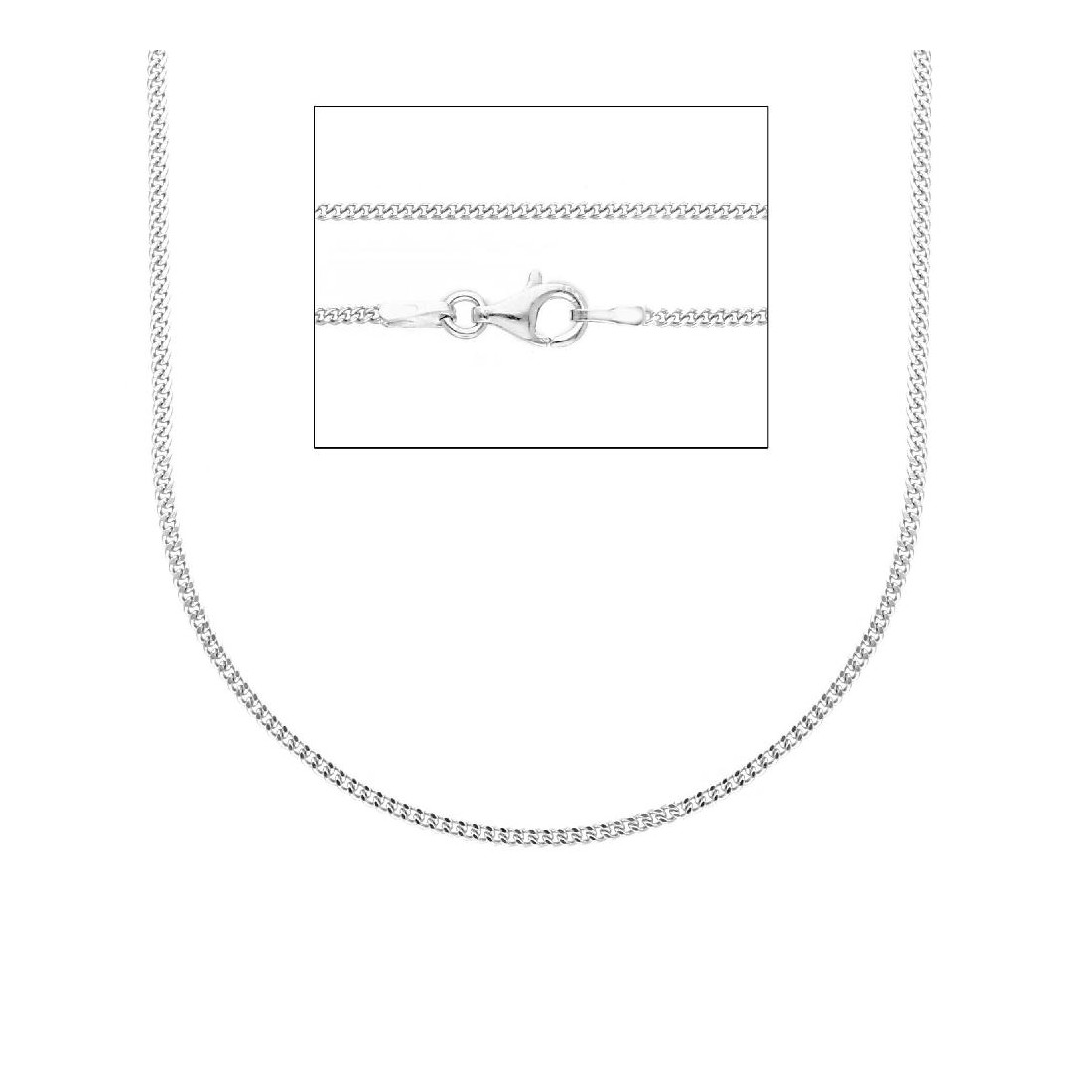 Catena groumette in argento 925/ooo