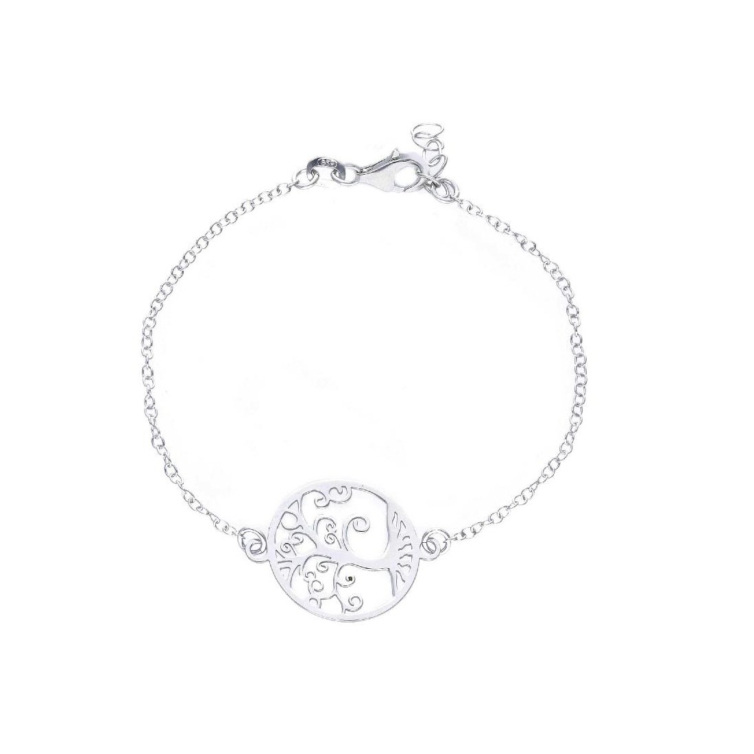 Bracciale in argento 925/ooo con albero della vita