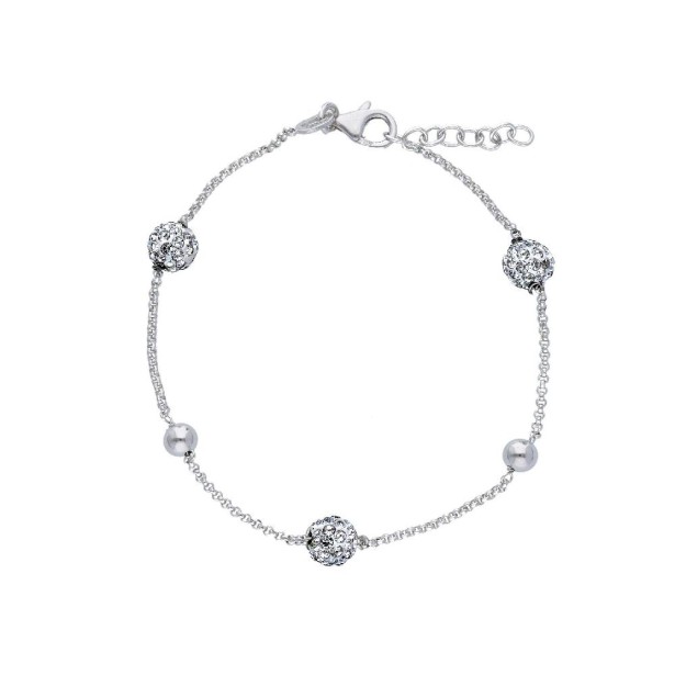 Bracciale in argento 925/ooo e zirconia cubica