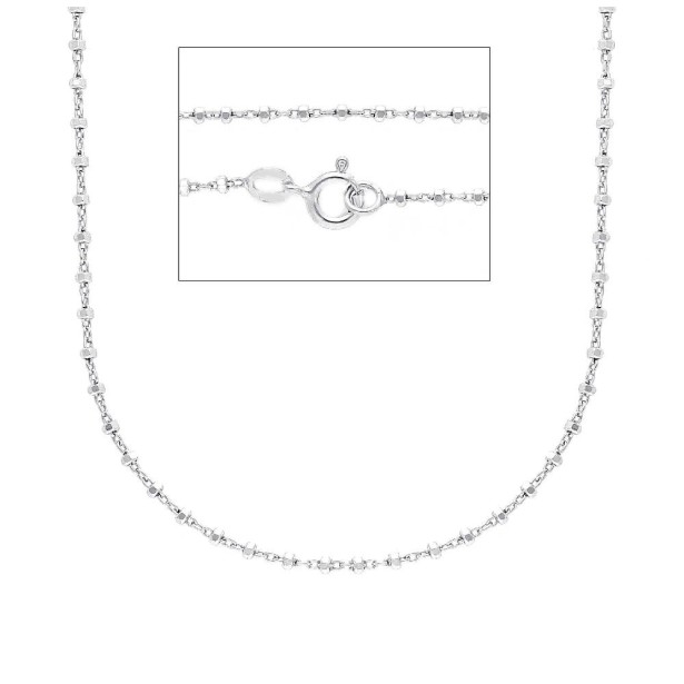 Catena pallinata in argento 925/ooo
