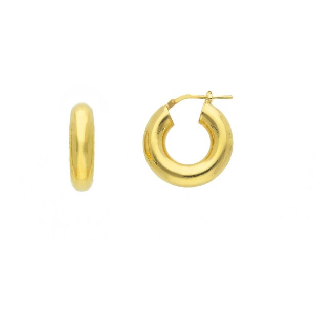 Orecchini cerchio in argento 925/ooo