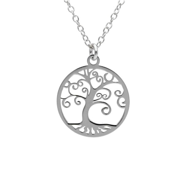 Girocollo in argento 925/ooo con albero della vita