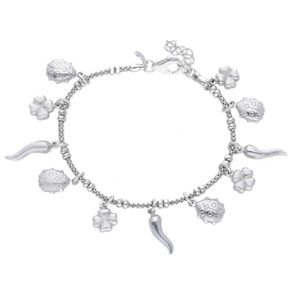 Bracciale in argento 925/ooo con charms