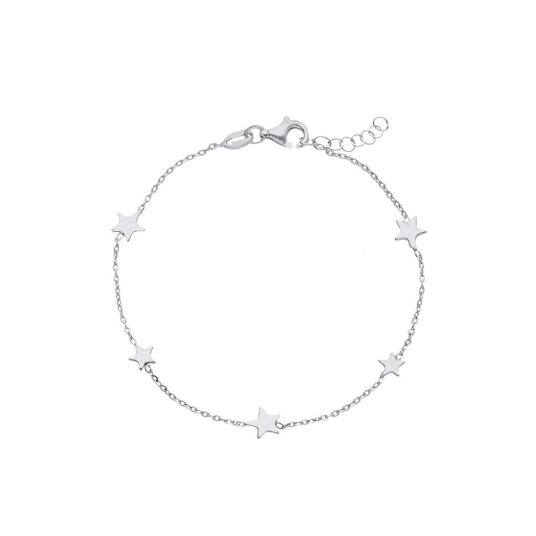 Bracciale in argento 925/ooo con stella