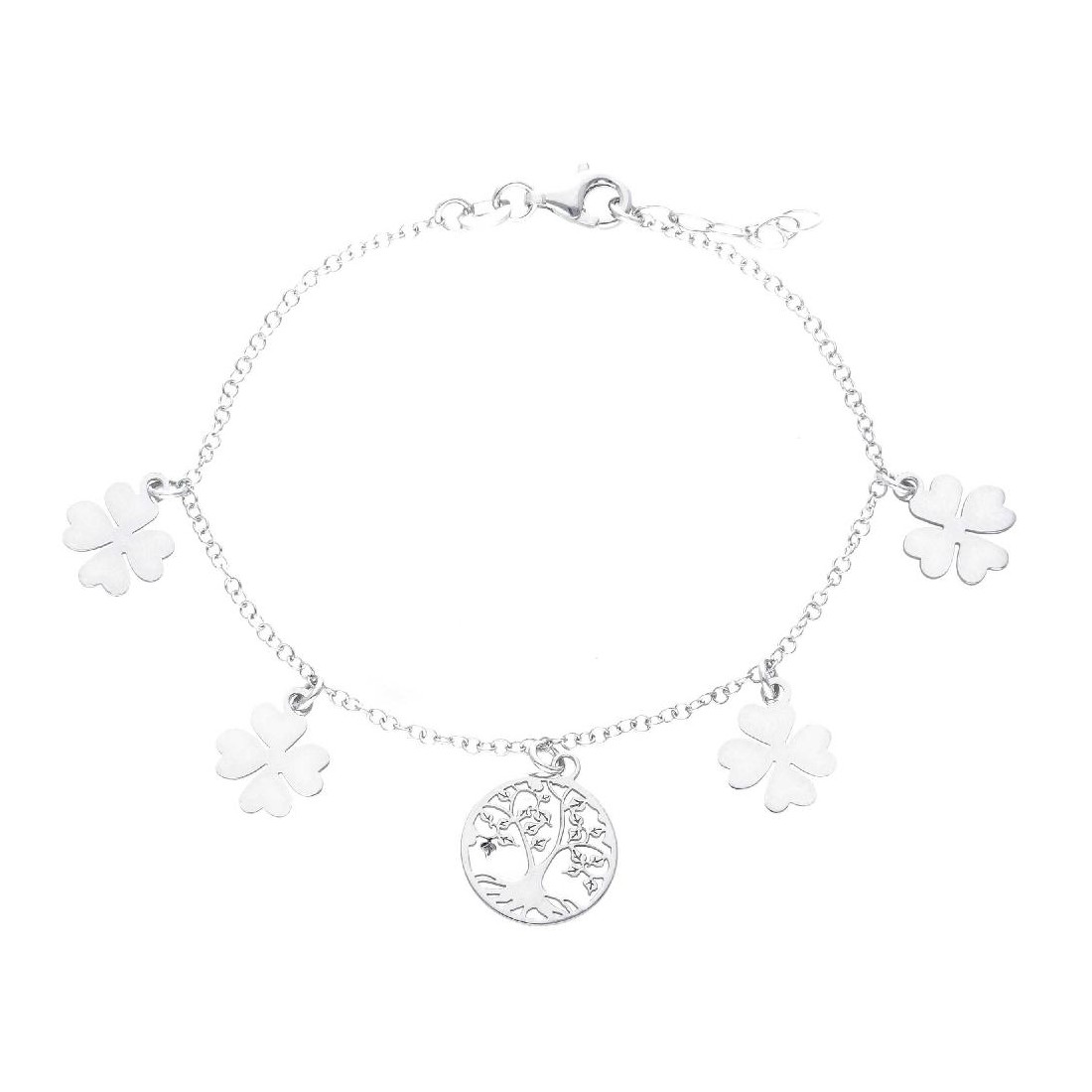 Bracciale in argento 925/ooo con charms