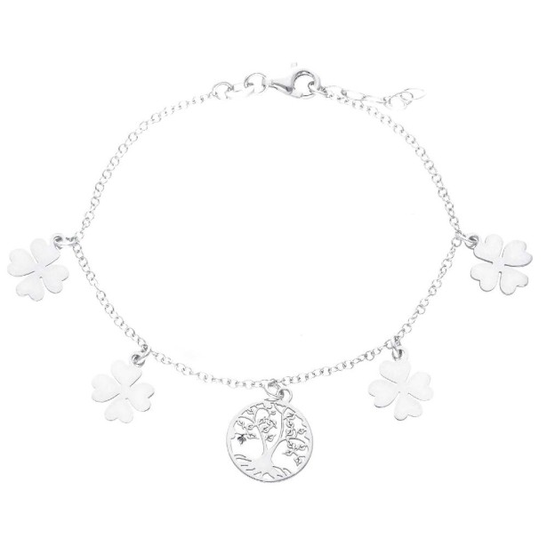 Bracciale in argento 925/ooo con charms