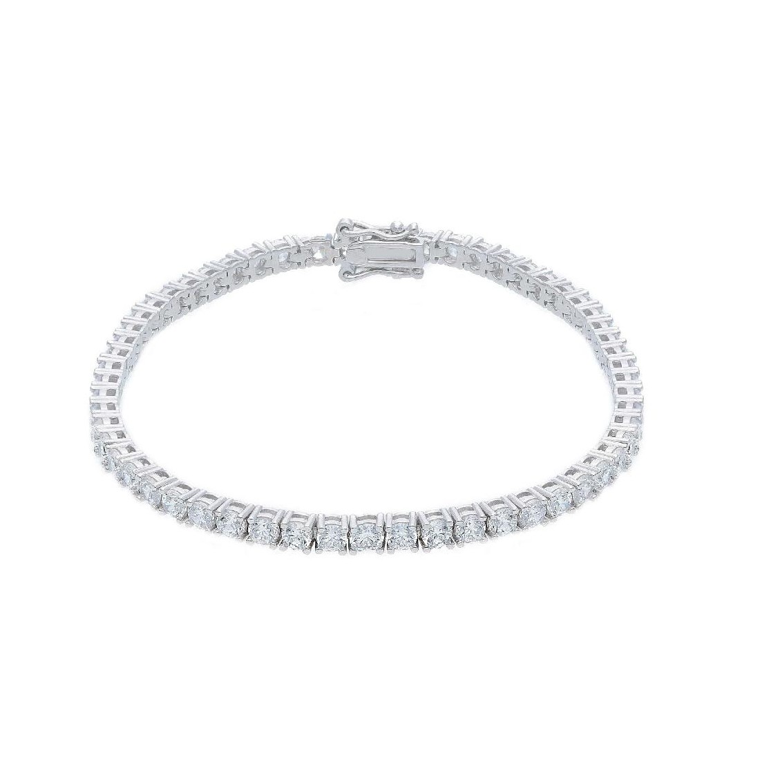 Bracciale tennis in argento 925/ooo e zirconia cubica