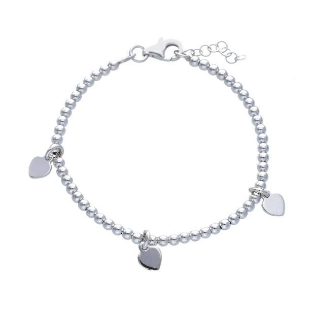 Bracciale in argento 925/ooo con cuore