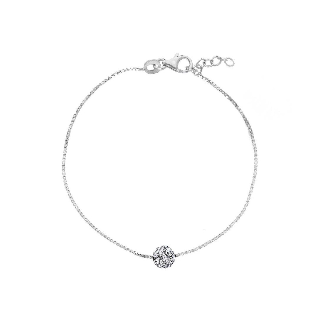Bracciale in argento 925/ooo e zirconia cubica