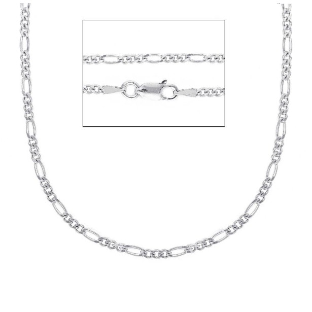 Catena figaro in argento 925/ooo