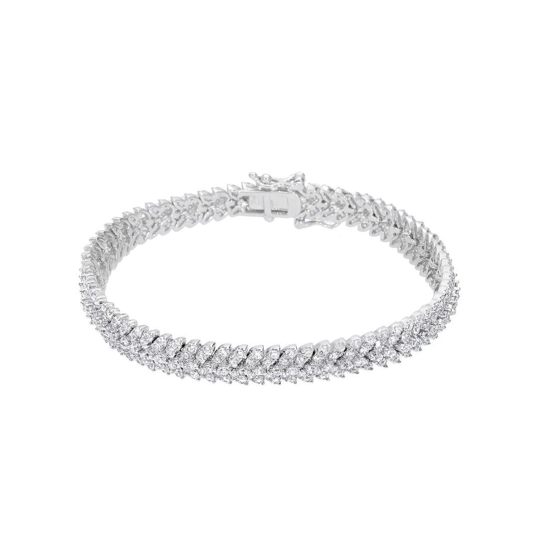 Bracciale in argento 925/ooo e zirconia cubica