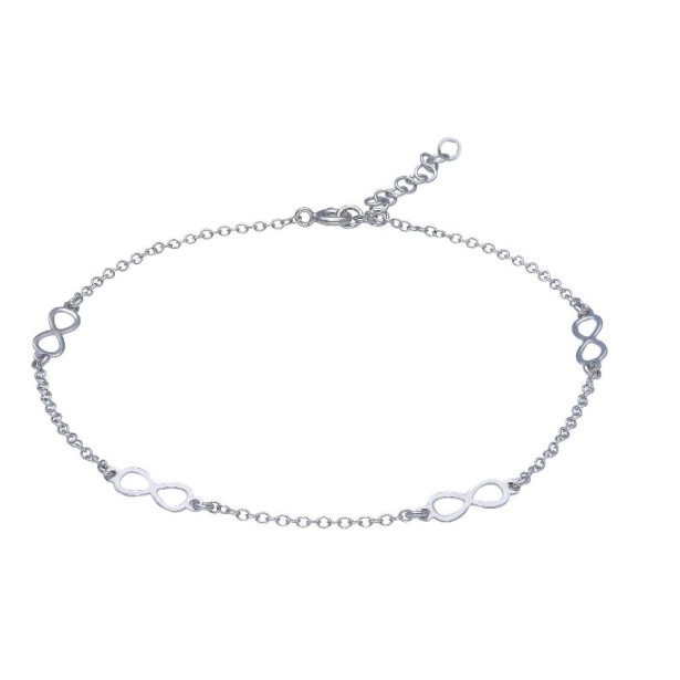 Cavigliera in argento 925/ooo con infinito