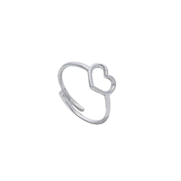 Anello in argento 925/ooo con cuore