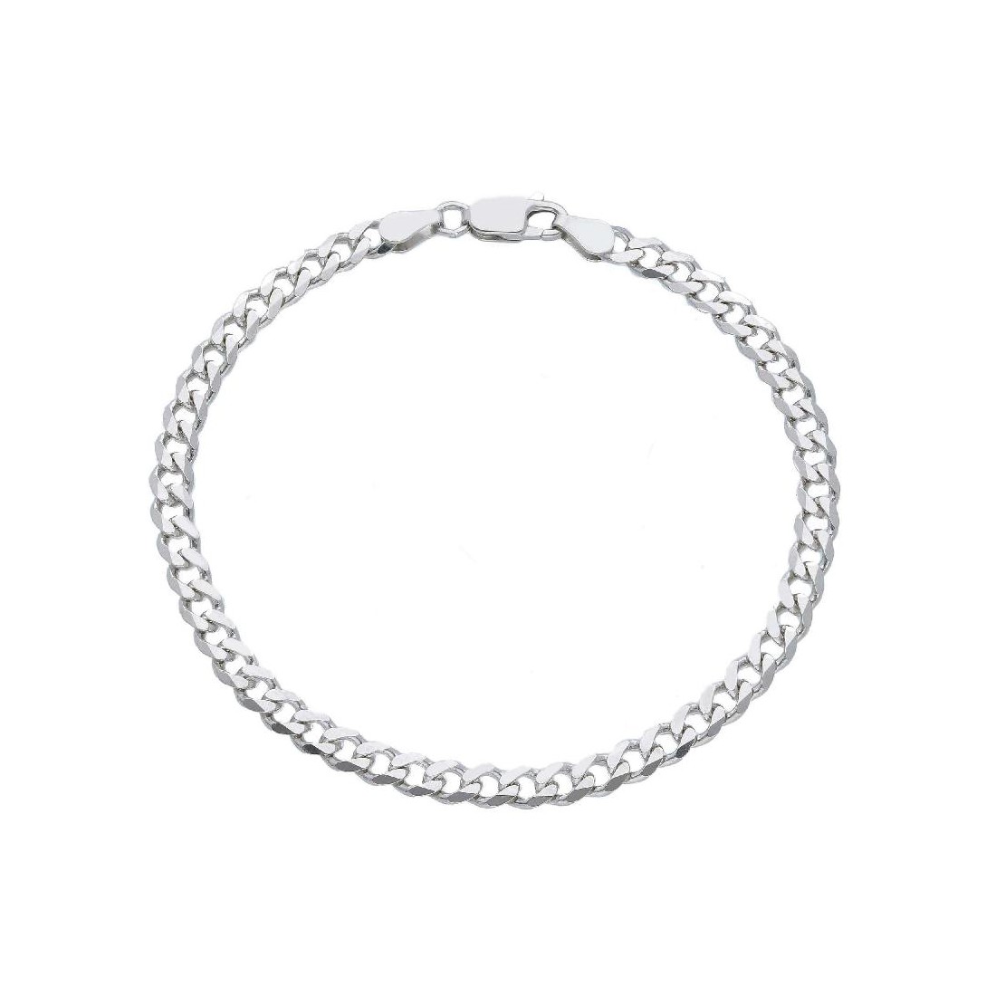 Bracciale catena groumette in argento 925/ooo