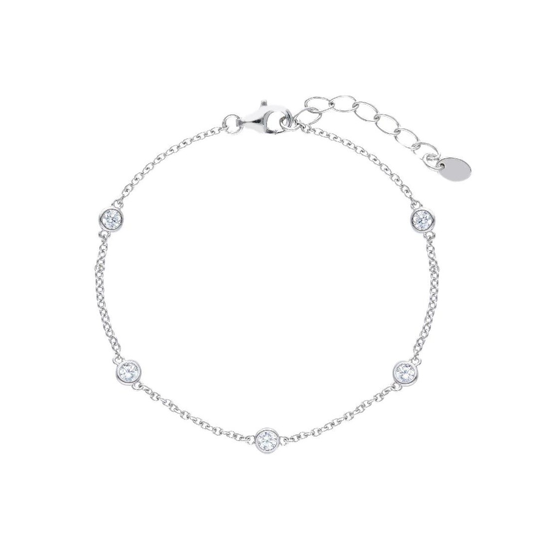Bracciale in argento 925/ooo e zirconia cubica
