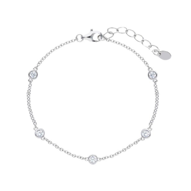 Bracciale in argento 925/ooo e zirconia cubica
