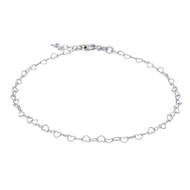 Cavigliera in argento 925/ooo con cuore