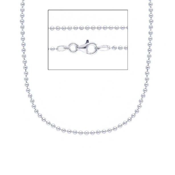Catena pallinata in argento 925/ooo