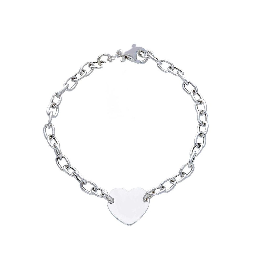 Bracciale in argento 925/ooo con cuore