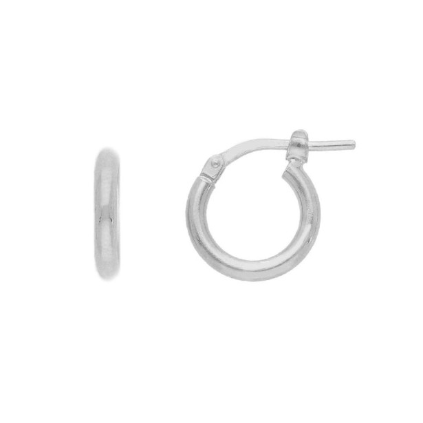 Orecchini cerchio in argento 925/ooo
