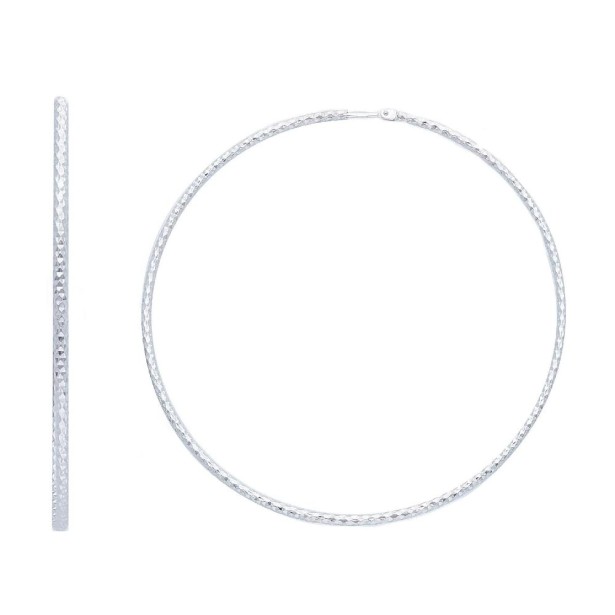 Orecchini cerchio in argento 925/ooo