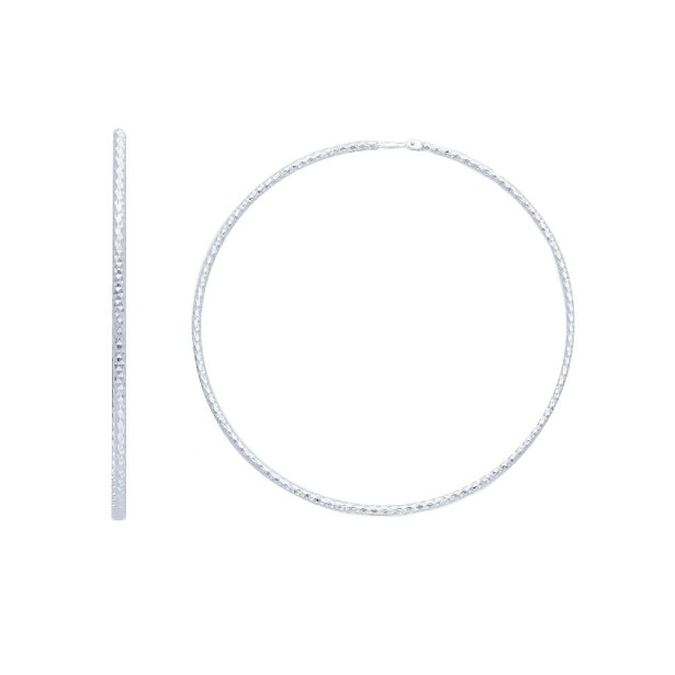Orecchini cerchio in argento 925/ooo