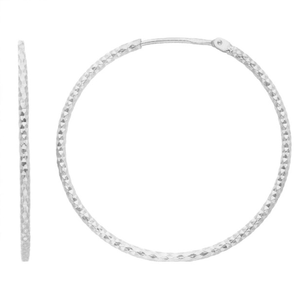 Orecchini cerchio in argento 925/ooo