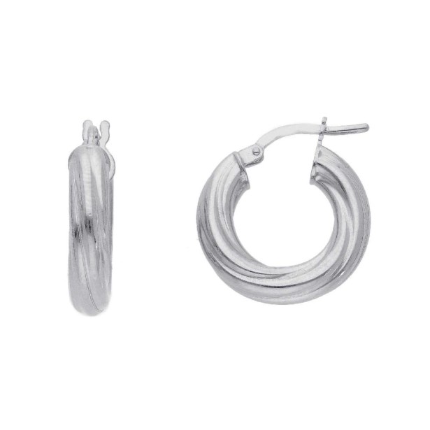 Orecchini cerchio in argento 925/ooo