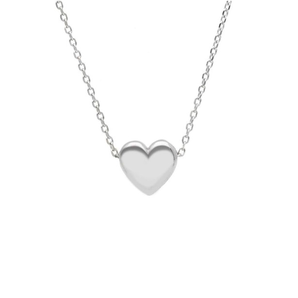 Girocollo in argento 925/ooo con cuore