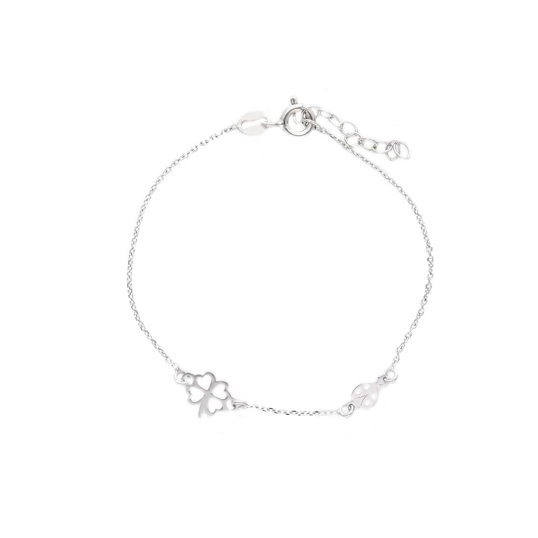 Bracciale in argento 925/ooo con charms