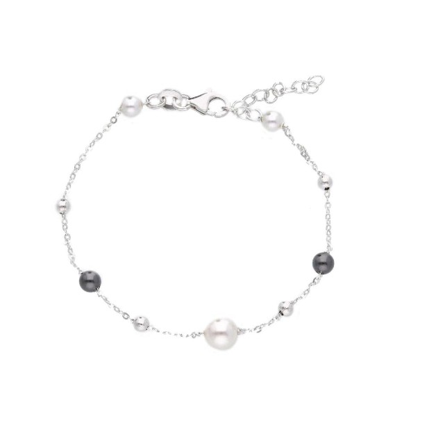 Bracciale in argento 925/ooo e perla