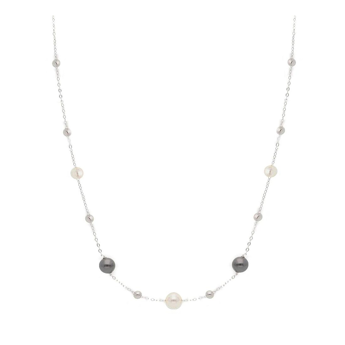 Girocollo in argento 925/ooo e perla