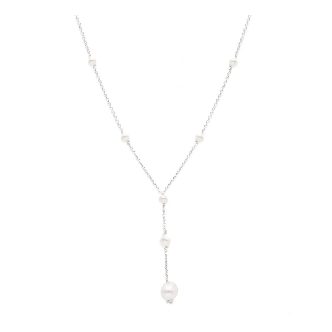 Girocollo in argento 925/ooo e perla