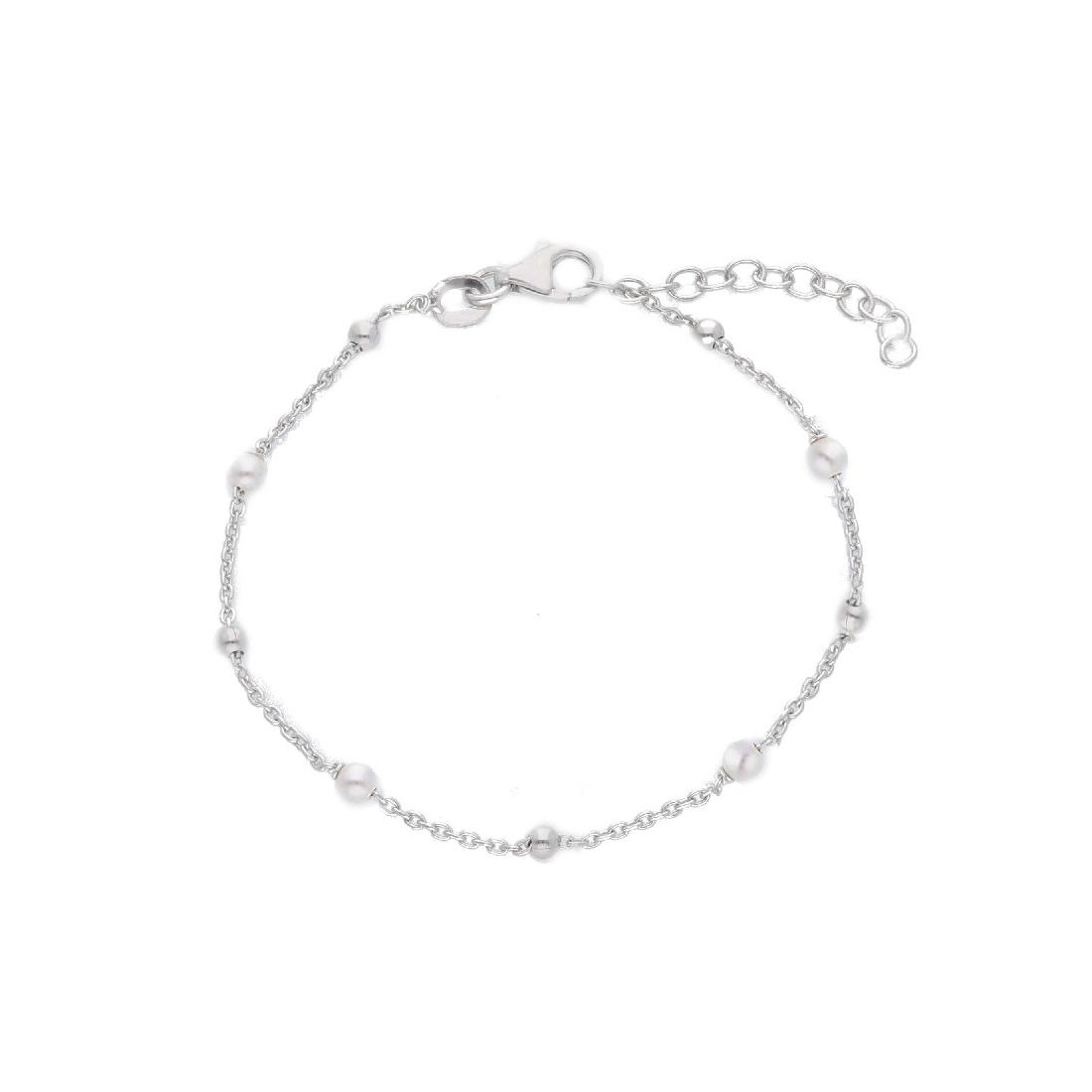 Bracciale in argento 925/ooo e perla