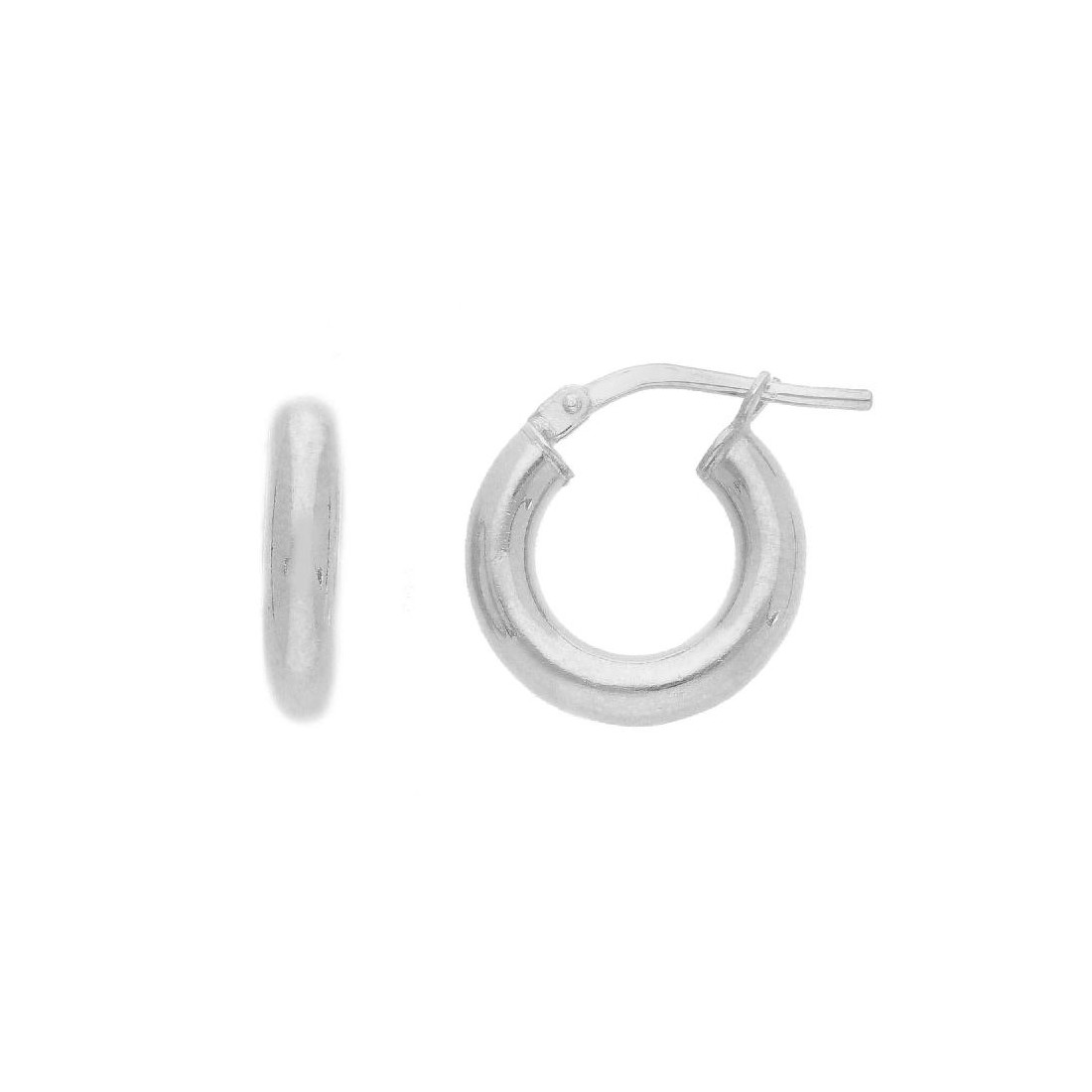 Orecchini cerchio in argento 925/ooo